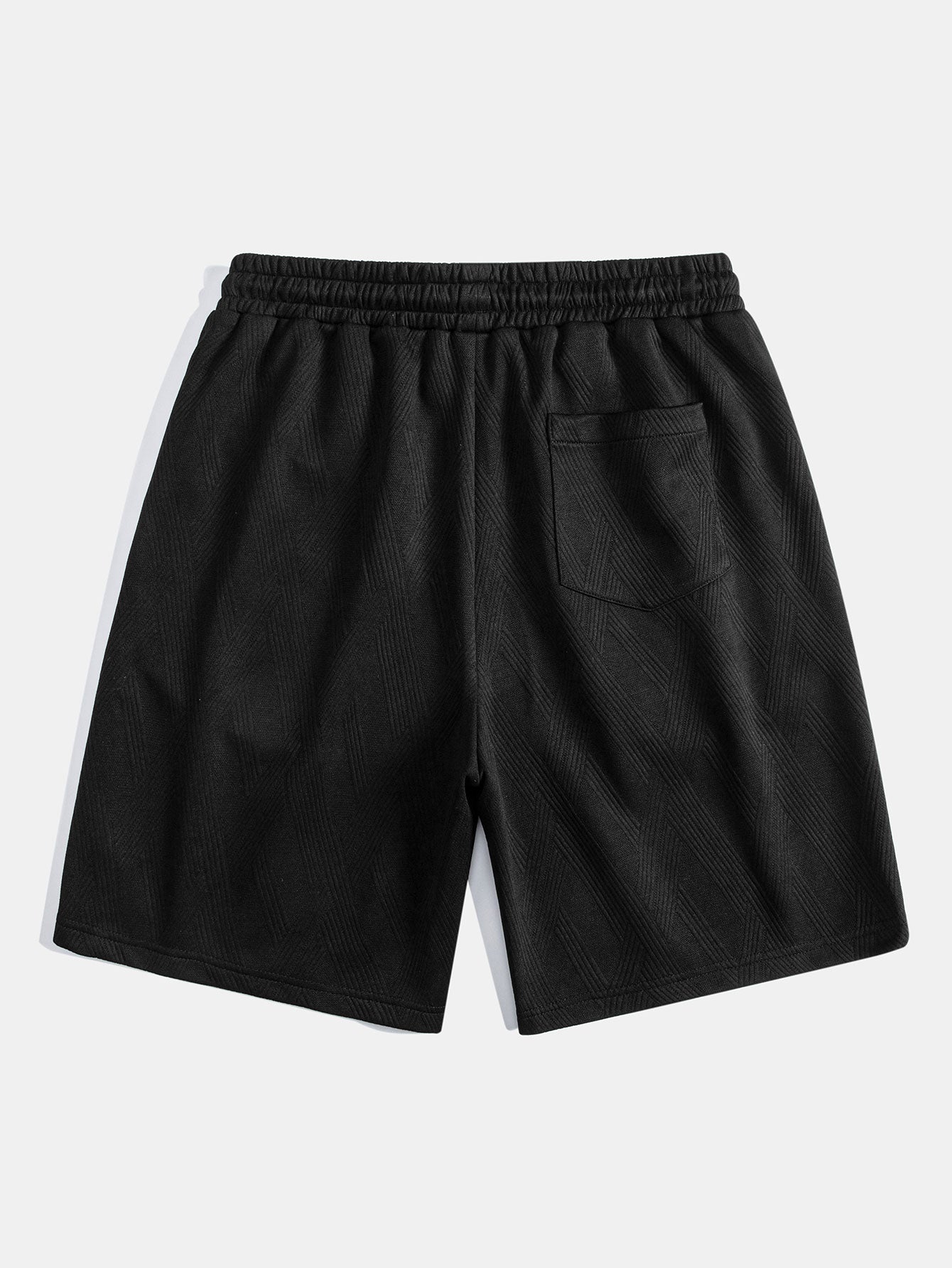 Relax Fit Diamond Jacquard T-Shirt & Diamond Jacquard Shorts